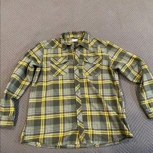 LL Bean Flannel Button Down XL
